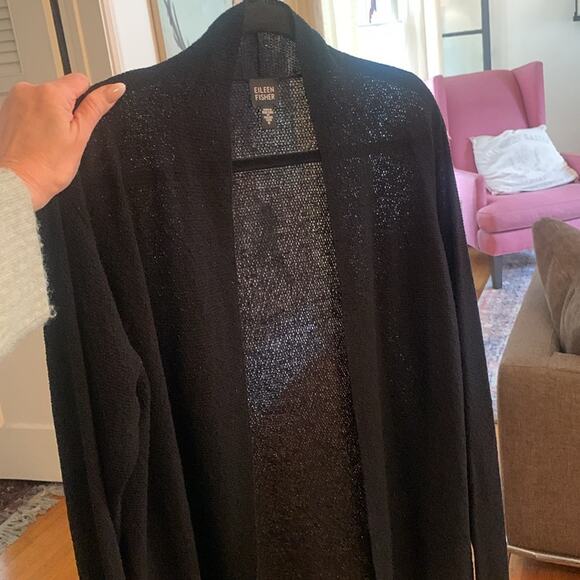 100 % Italian Wool Lightweight Cardigan - Picture 1 of 4